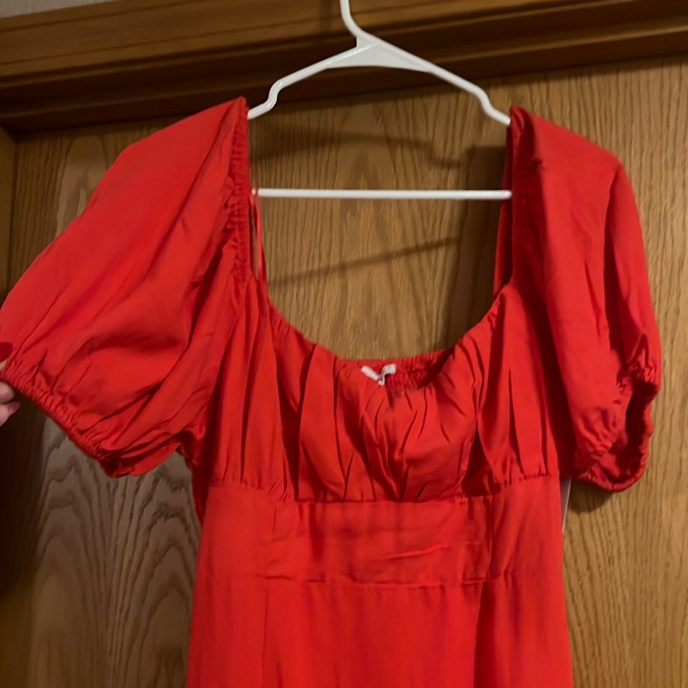 Blu pepper RED dress size L.  New with tags.